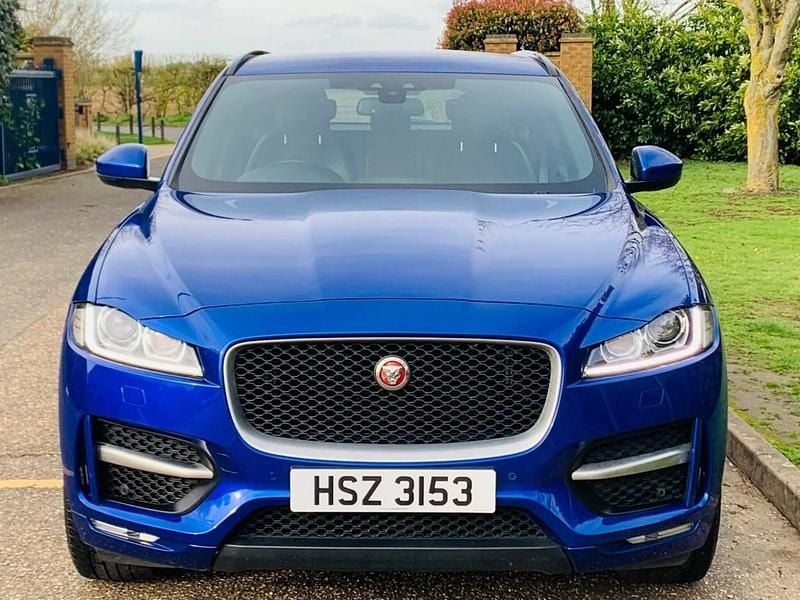 Used Jaguar F-Pace R-Sport 2018 Blue SUV