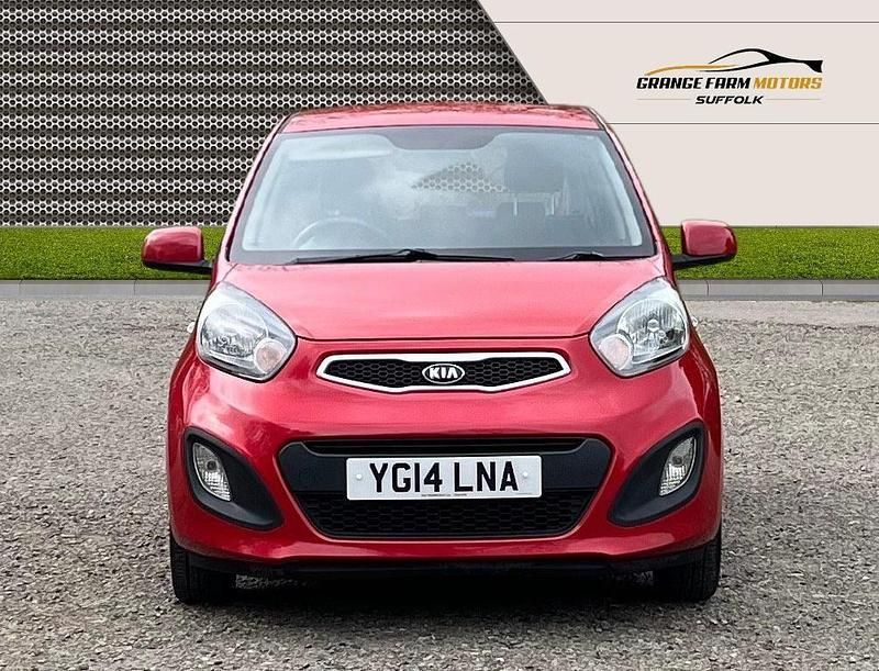 Used Kia Picanto 68 HP (50 kW) 2014 Red Hatchback