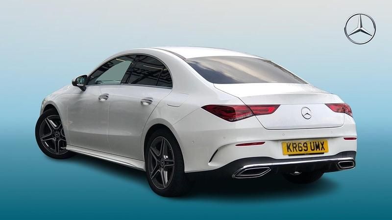 Used Mercedes CLA220 AMG Line Premium 2019 White Sedan