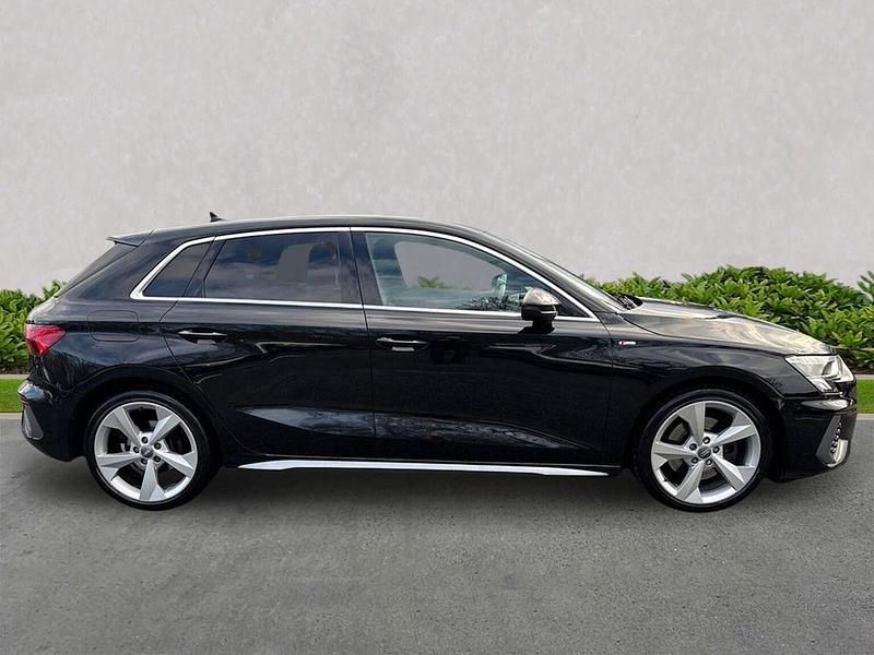 Used Audi A3 Sportback S-Line 150 HP (110 kW) 2020 Black Hatchback