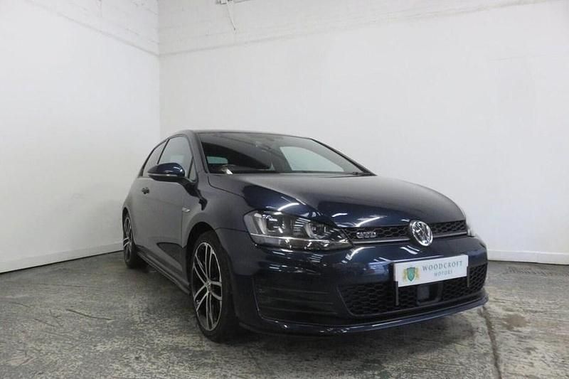Used VW Golf VII GTD 2015 Blue Hatchback