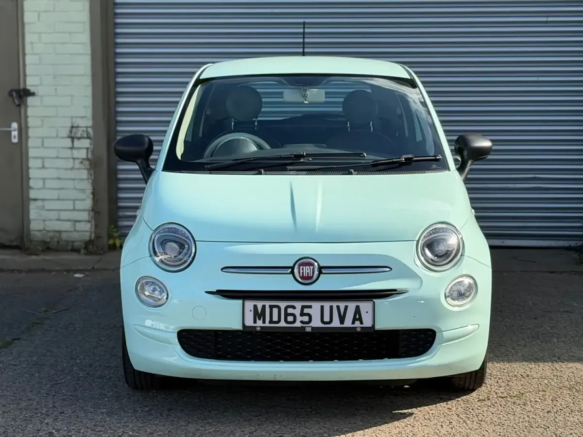 Used Fiat 500 Pop 69 HP (50 kW) 2016 Green Hatchback