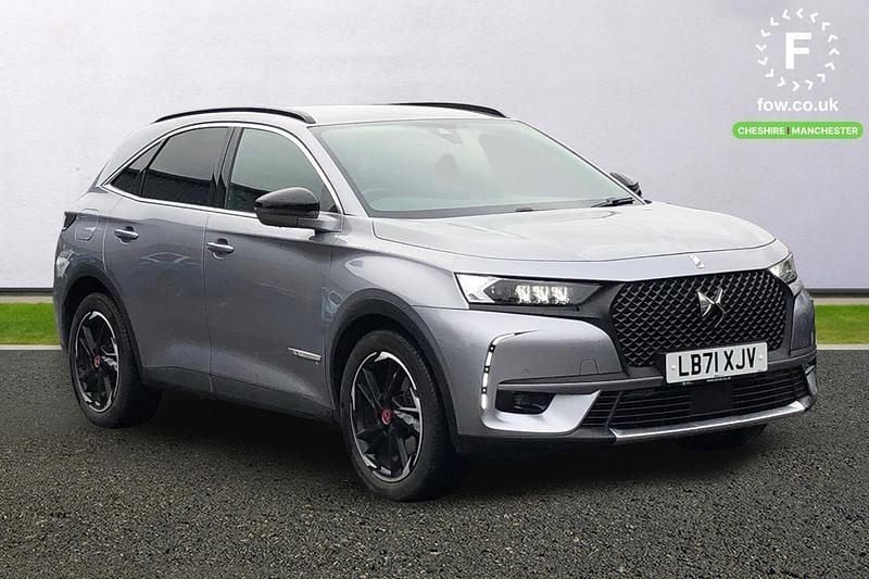 Used DS Automobiles DS7 Crossback Performance Line Plus 225 HP (165 kW) 2021 Grey SUV