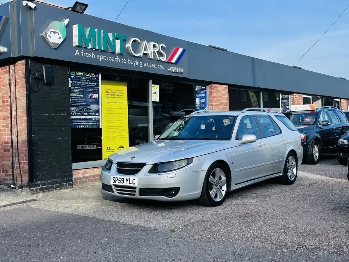 Used Saab 9-5 2009 Silver Estate