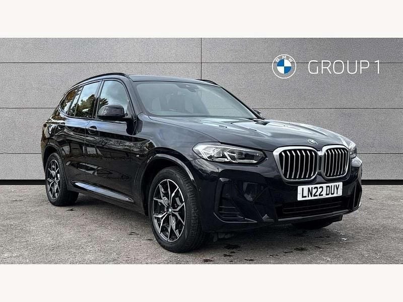 Black Used 2022 BMW X3 M Sport SUV | £39,490 (Super price) - Image 1/4