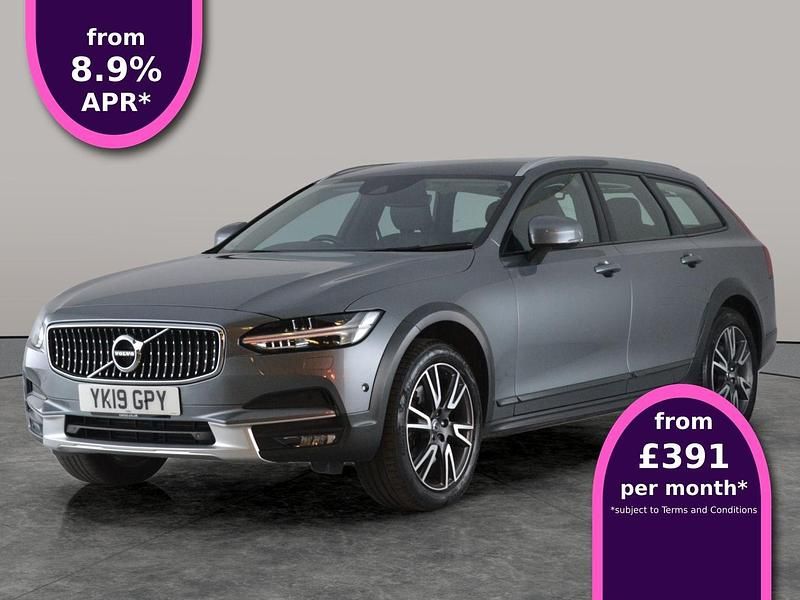 Grey Used 2019 Volvo V90 Pro Estate | £21,827 (Fair price) - Image 1/3