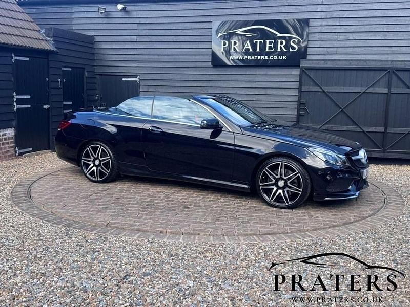 Usado Mercedes E400 AMG 2014 Preto Cabrios