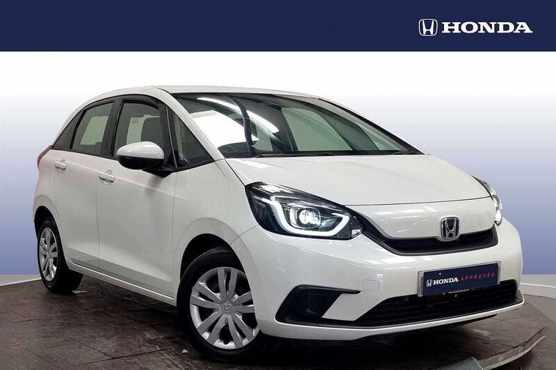 Platinum white Used 2022 Honda Jazz SE Hatchback | £16,495 (Good price) - Image 1/4