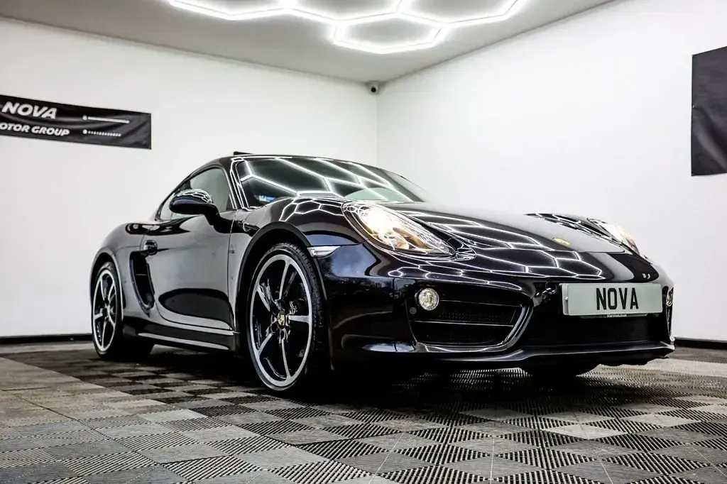 Used Porsche Cayman 275 HP (202 kW) 2014 Black Coupe