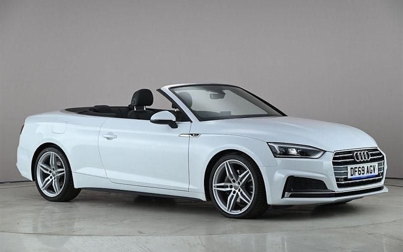 Usado Audi A5 Cabriolet S-Line 190 HP (139 kW) 2019 Cabrios