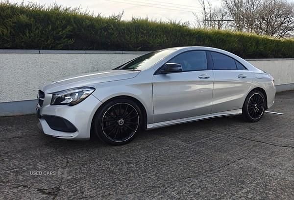 Used Mercedes CLA220 AMG line 2018 Silver Sedan
