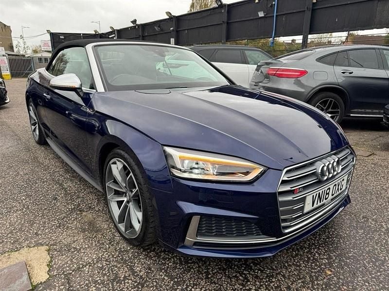 Blue Used 2018 Audi S5 Cabriolet Comfort Cabriolet | £20,899 - Image 1/4