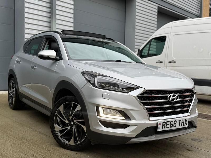 Silver Used 2018 Hyundai Tucson Premium SE SUV | £14,490 (A bit pricey) - Image 1/4