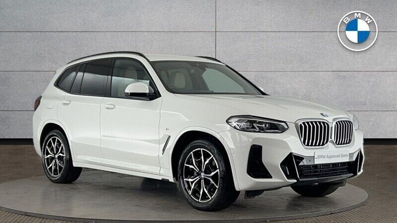 White Used 2022 BMW X3 M Sport SUV | £35,990 (Fair price) - Image 1/4