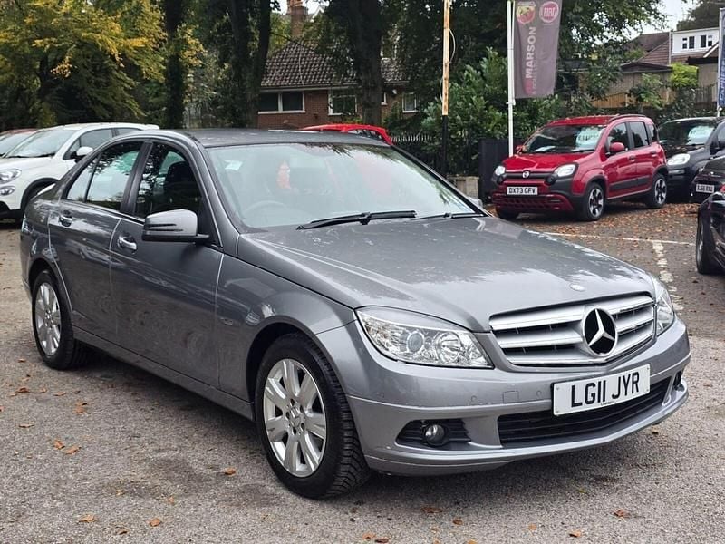 Silver Used 2011 Mercedes C180 Executive Sedan | £7,495 (Fair price) - Image 1/4