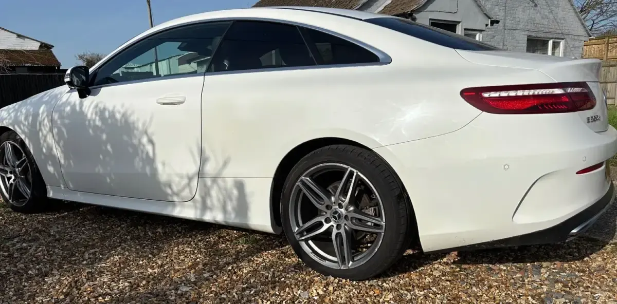 Usado Mercedes E300 AMG Line Premium 2020 Branco Coupé