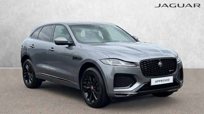 Grey Used 2021 Jaguar F-Pace R-Dynamic SUV | £31,421 (Good price) - Image 1/4