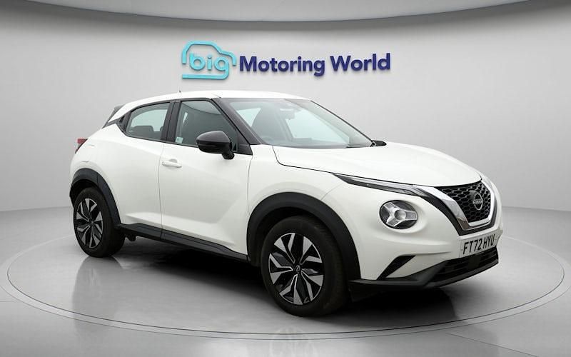 Used Nissan Juke Acenta 114 HP (83 kW) 2023 White SUV