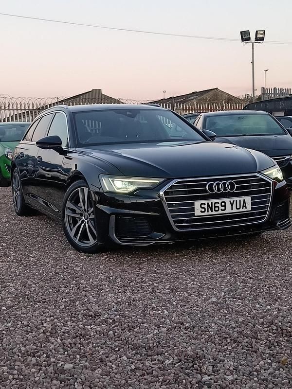 Black Used 2019 Audi A6 S-Line Estate | £16,395 (Good price) - Image 1/4