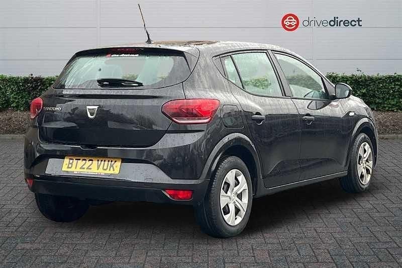 Used Dacia Sandero Essentiel 67 HP (49 kW) 2022 Black Hatchback