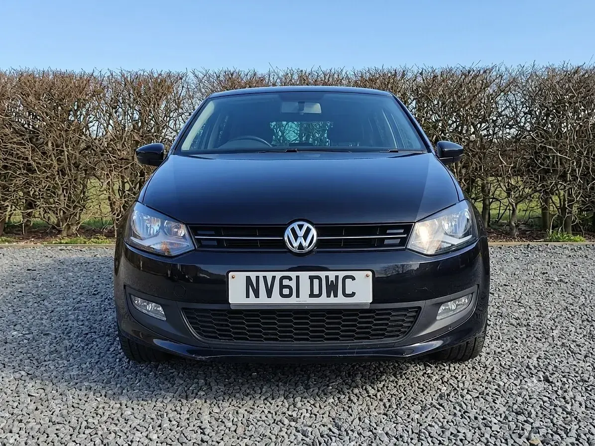 Used VW Polo Match 75 HP (55 kW) 2011 Black Hatchback