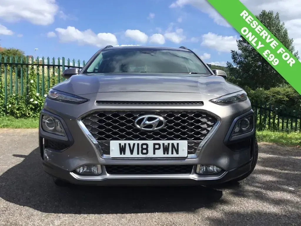 Used Hyundai Kona Premium 2018 Grey SUV