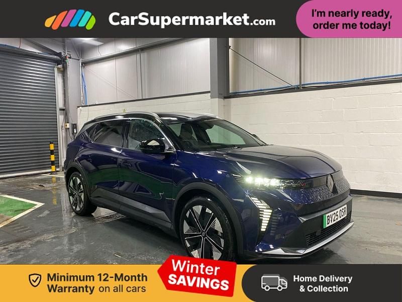 Blue/black Used 2025 Renault Scenic E-Tech Techno SUV | £24,197 (Good price) - Image 1/3