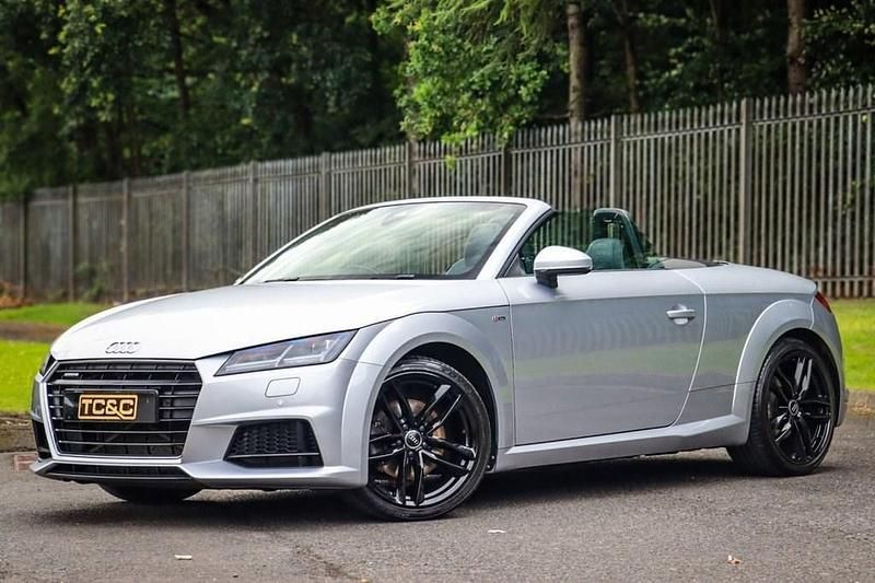 Silver Used 2016 Audi TT Roadster S-Line Cabriolet | £14,000 (Fair price) - Image 1/4