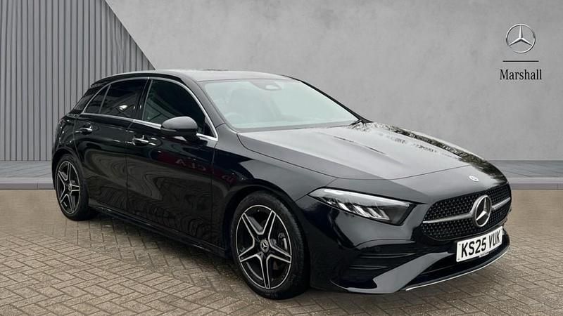 Used Mercedes A200 Executive 163 HP (119 kW) 2025 Cosmos black metallic Hatchback