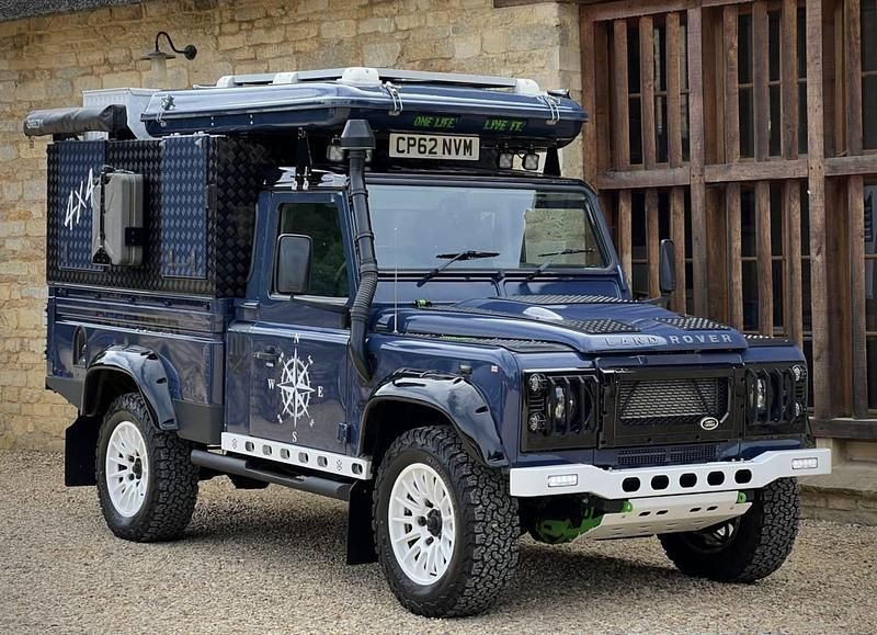 Blue Used 2012 Land Rover Defender SUV | £34,995 (Super price) - Image 1/4