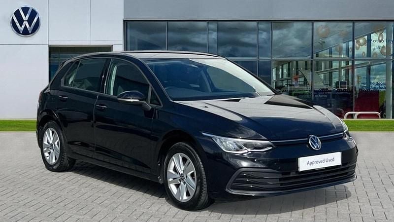 Black Used 2021 VW Golf VIII Life Hatchback | £15,390 (Fair price) - Image 1/4