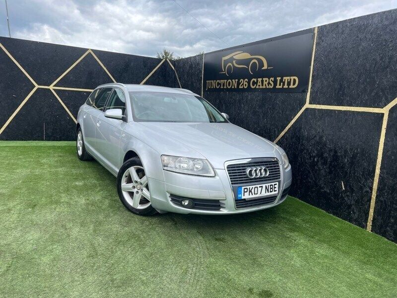Silver Used 2007 Audi A6 Comfort Estate | £2,495 (Fair price) - Image 1/4