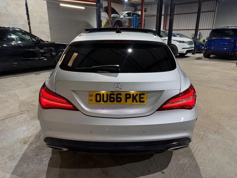 Used Mercedes CLA220 Shooting Brake AMG line 177 HP (130 kW) 2016 Silver Estate