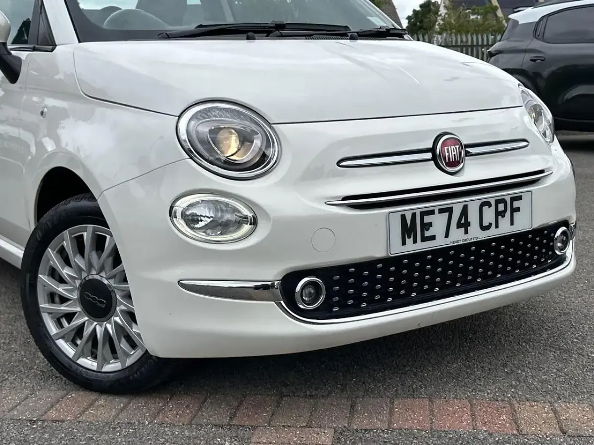 Used Fiat 500C S 70 HP (51 kW) 2025 White Cabriolet