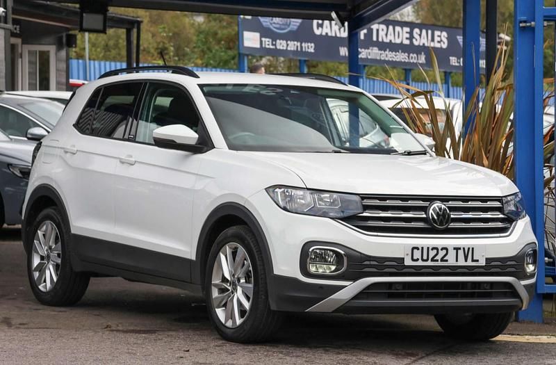 Used VW T-Cross Active 2022 White SUV