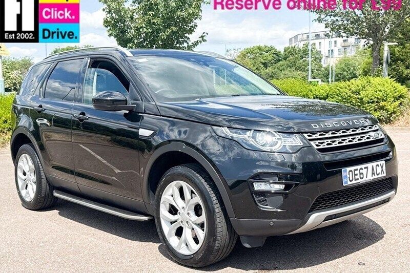 Black Used 2017 Land Rover Discovery Sport HSE SUV | £9,800 (Fair price) - Image 1/1