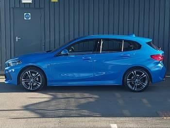 Used BMW 118 M Sport 136 HP (100 kW) 2023 Blue Hatchback