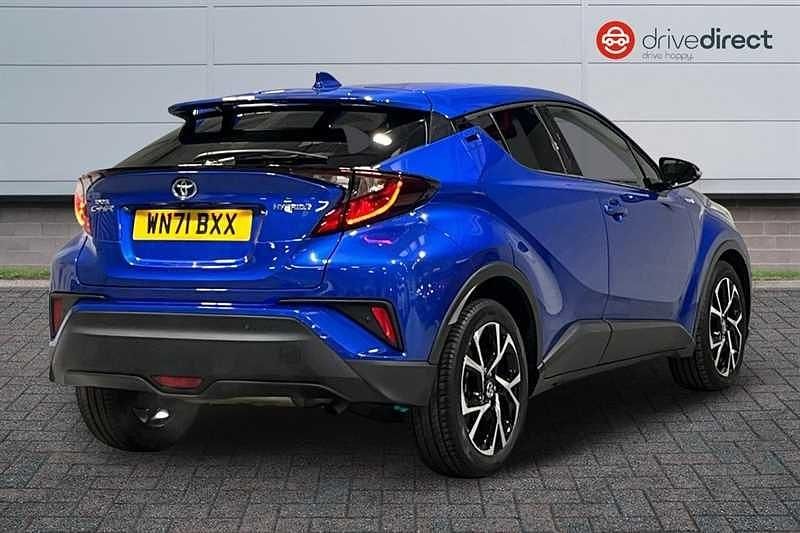 Usado Toyota C-HR Design 122 HP (89 kW) 2021 Azul SUV