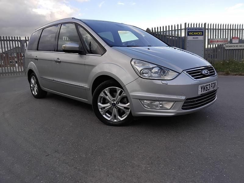 Silver Used 2013 Ford Galaxy Titanium X MPV | £5,495 (Fair price) - Image 1/4