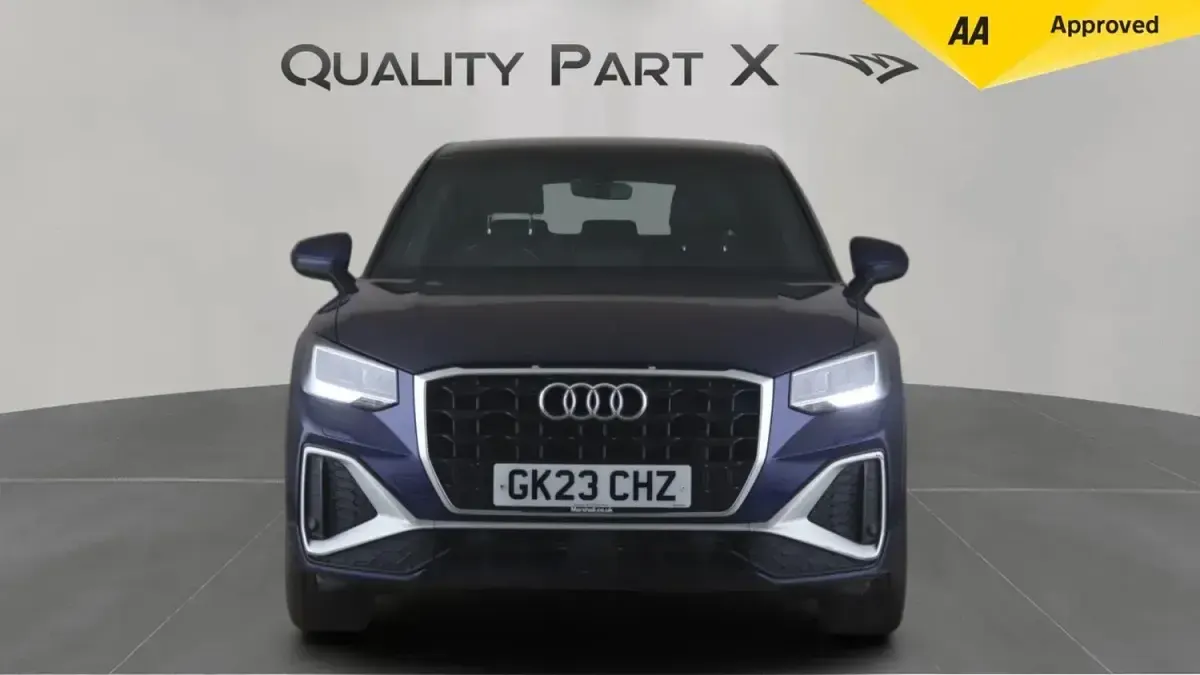 Used Audi Q2 S-Line 150 HP (110 kW) 2023 Blue SUV