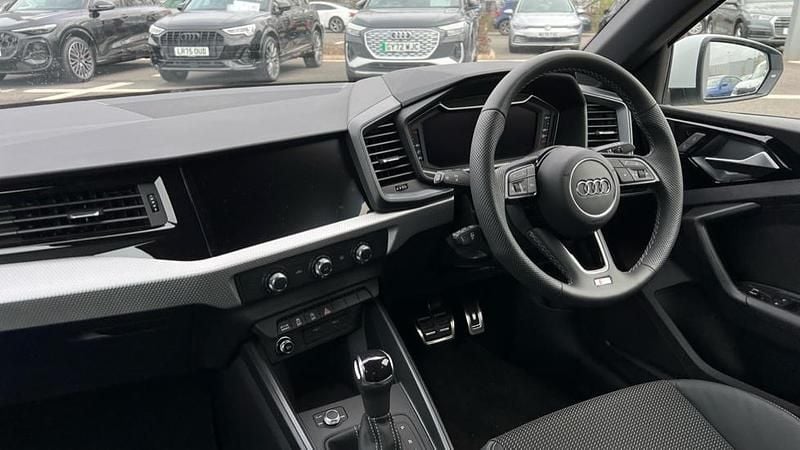 New Audi A1 Sportback S-Line 116 HP (85 kW) 2026 White Hatchback