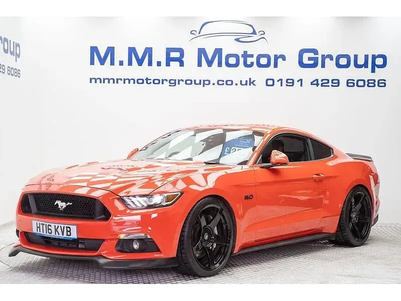 Used Ford Mustang GT 410 HP (301 kW) 2016 Orange Coupe