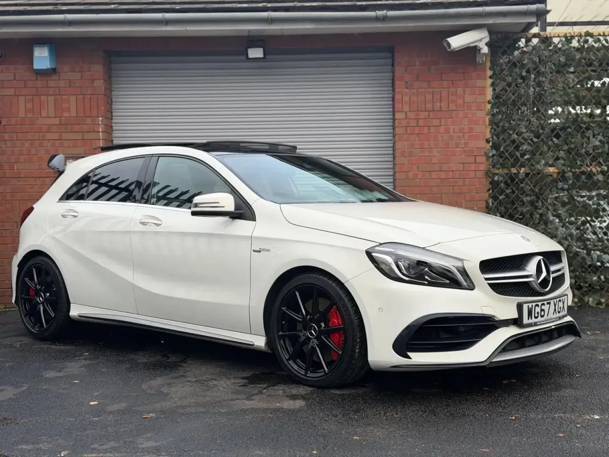 Second-hand Mercedes A45 AMG Premium 2017 Alb Hatchback