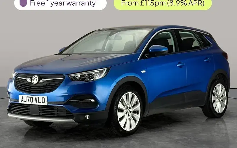 Used Vauxhall Grandland X Elite 131 HP (96 kW) 2020 SUV