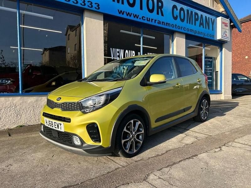Used Kia Picanto X-Line 84 HP (61 kW) 2018 Green Hatchback