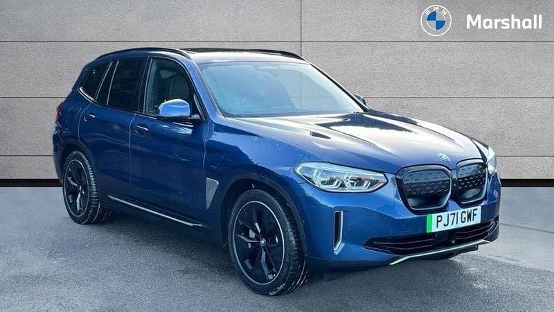 Blue Used 2021 BMW iX3 Comfort Edition SUV | £22,590 (Good price) - Image 1/4