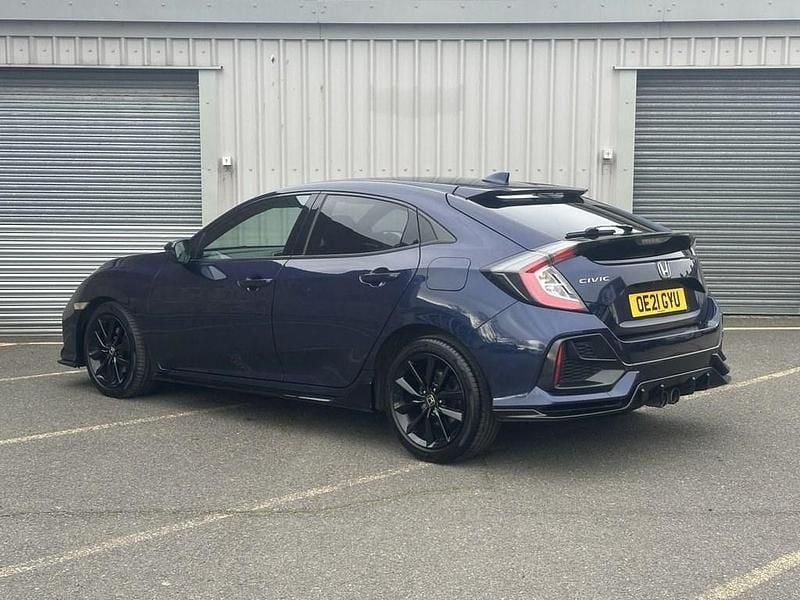 Used Honda Civic Sport 182 HP (133 kW) 2021 Blue Hatchback