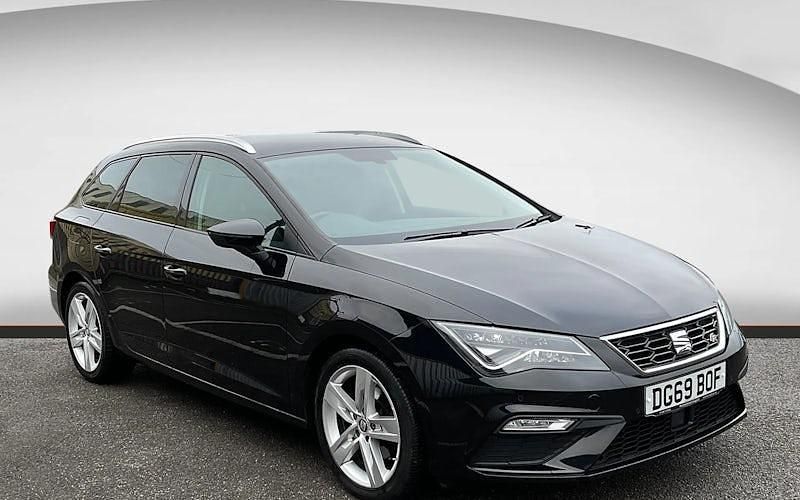 Black Used 2019 Seat Leon FR Estate | £10,290 (Fair price) - Image 1/4