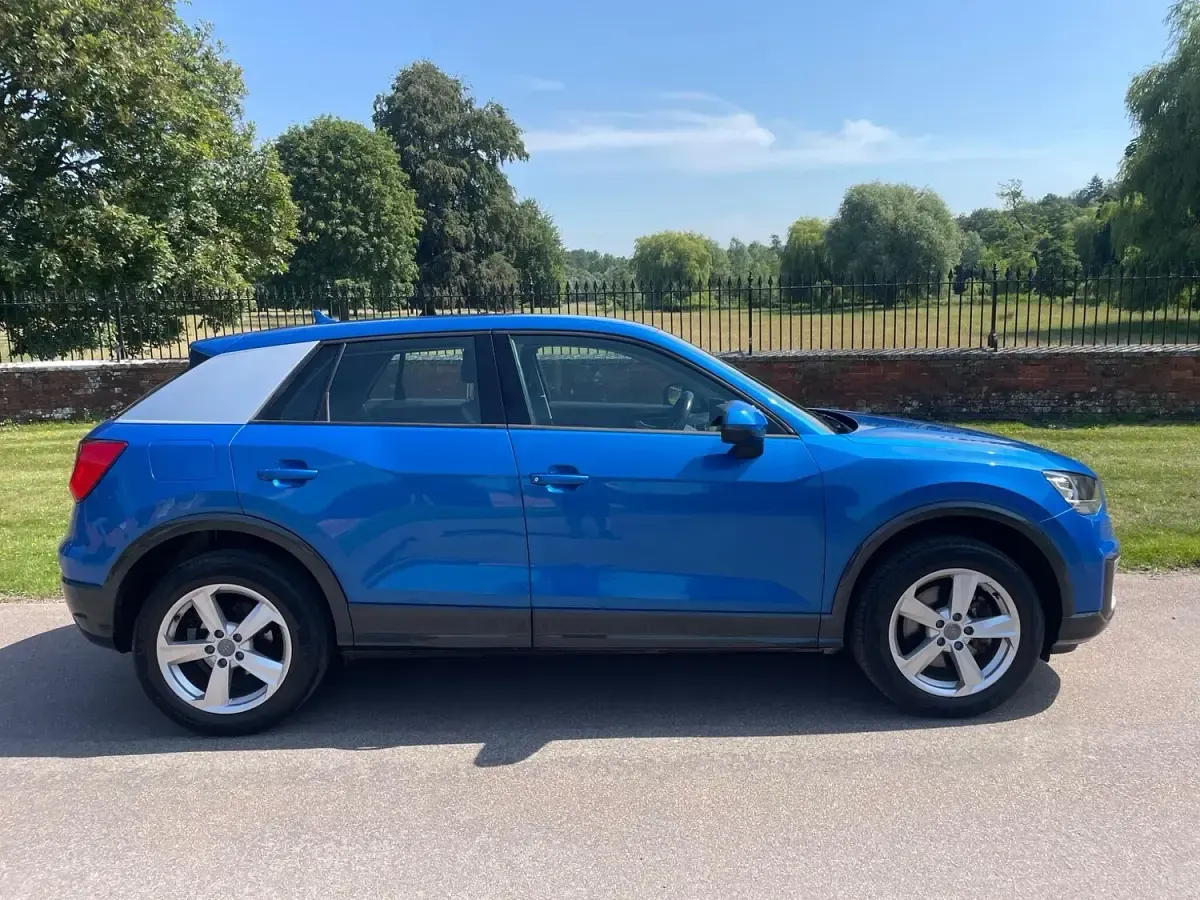 Used Audi Q2 Sport 150 HP (110 kW) 2018 Blue SUV