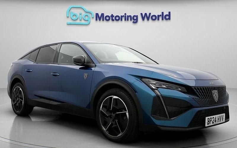 Blue Used 2024 Peugeot 408 GT Sedan | £21,200 (Super price) - Image 1/4